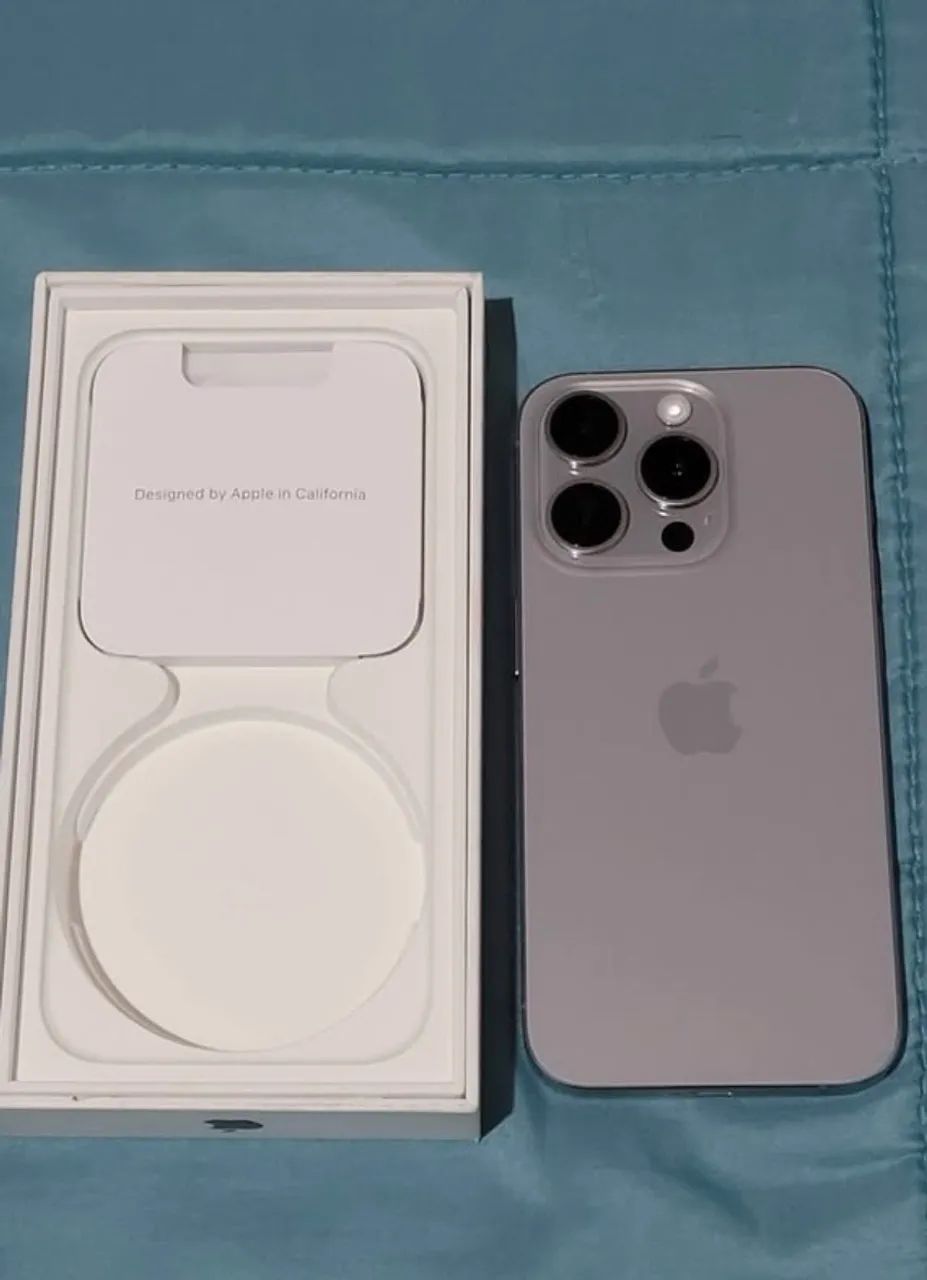 IPHONE 15 PRO TITANIUM NATURAL - Foto 5