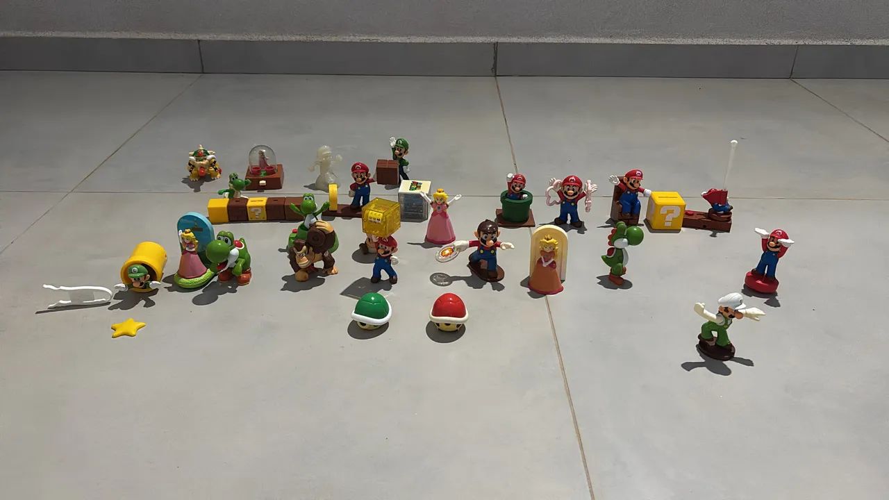 Coleções Super Mário Mc Donalds - Foto 3