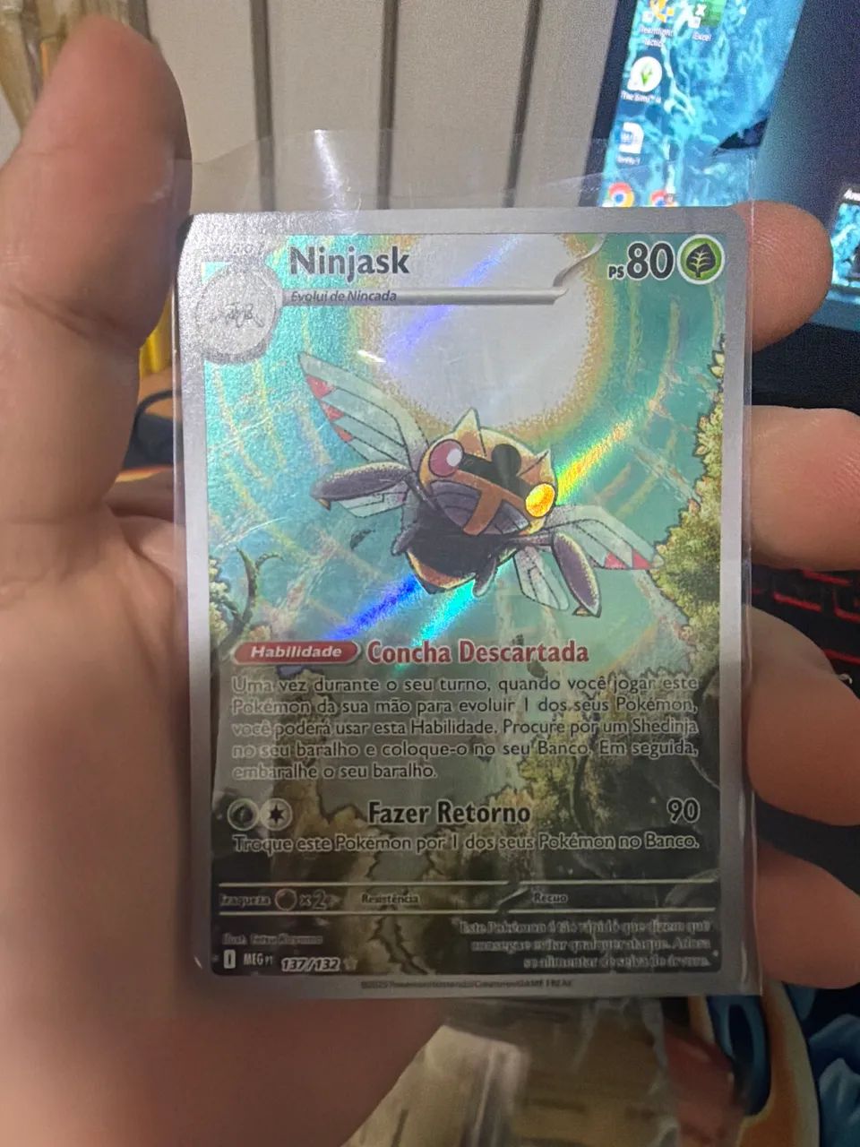 Ninjask ?  * Número: 137/132