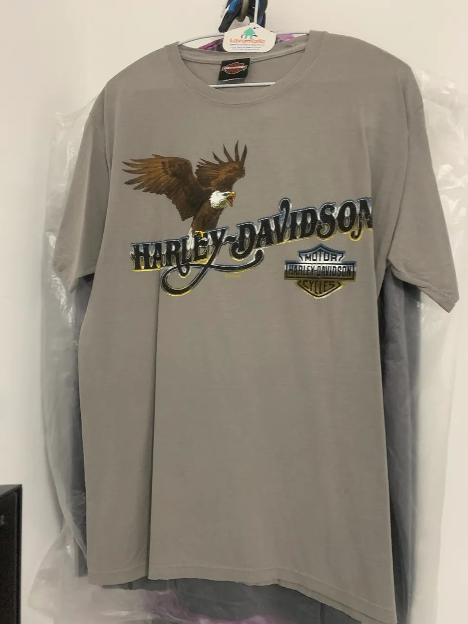 VENDO CAMISA HARLEY DAVIDSON EM ALGODÃO ORIGINAL 