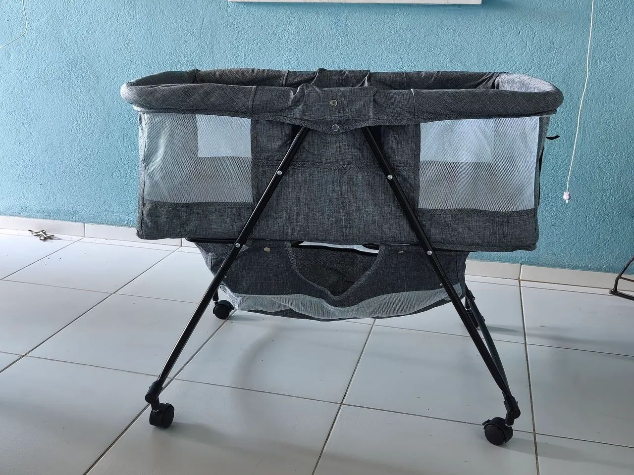 Mini Berço (acompanha colchonete) - Foto 2