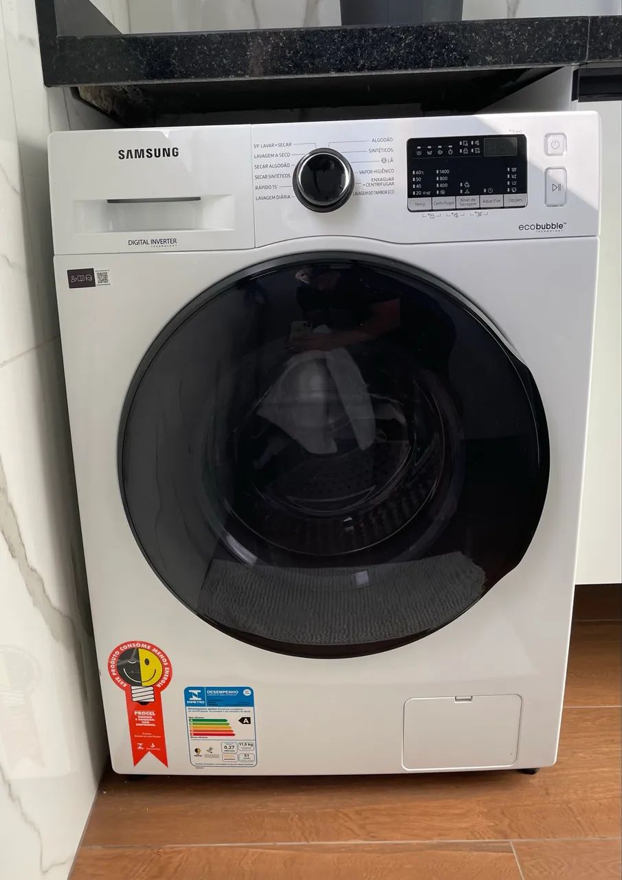 Lava e seca Samsung ecobubble 11kg - Foto 2
