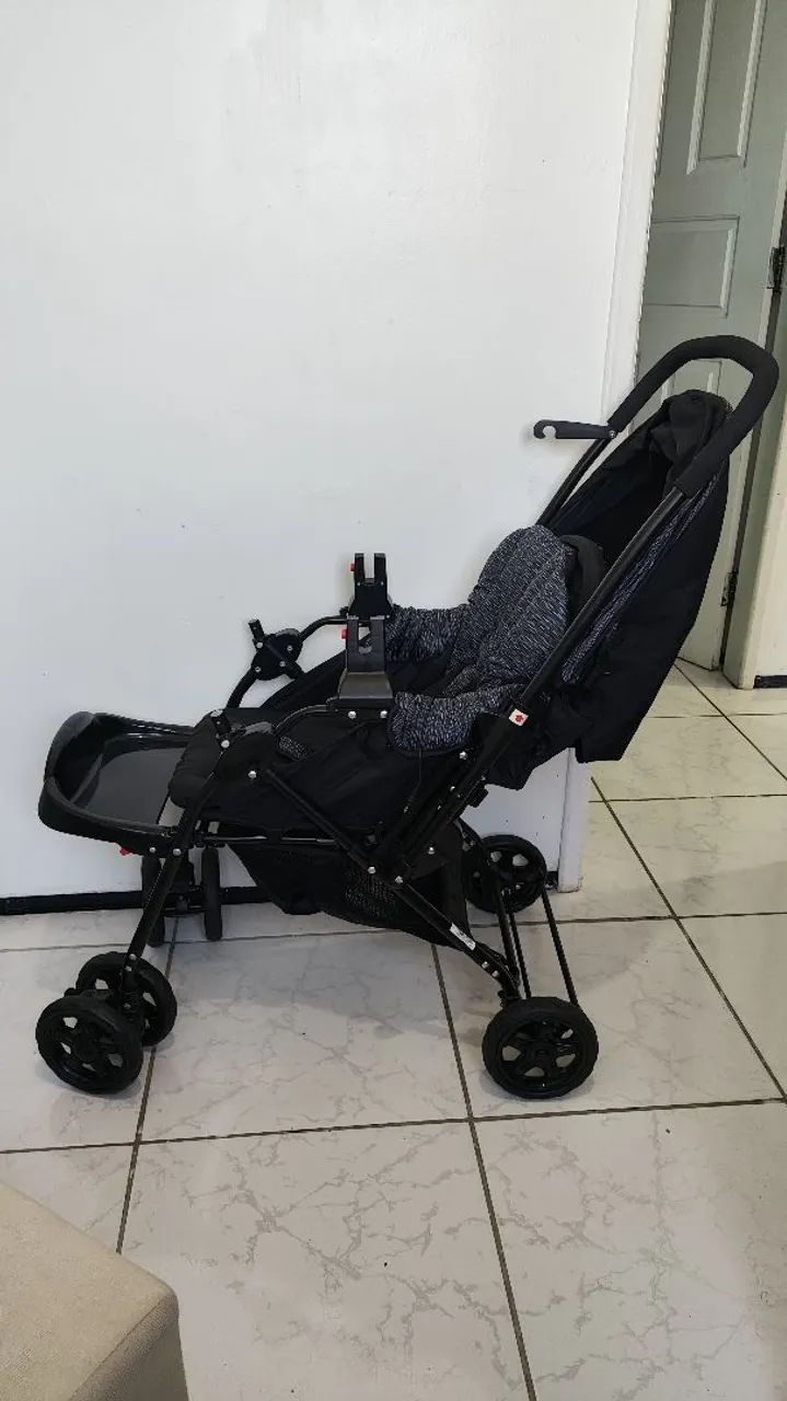 Carrinho de bebê Cosco Travel System Reverse + bebê conforto  - Foto 5