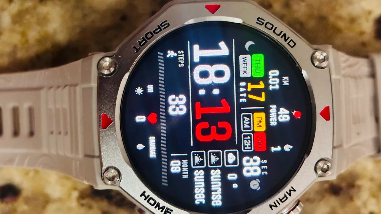 Relógio smartwatch M Rex 4 - Foto 4