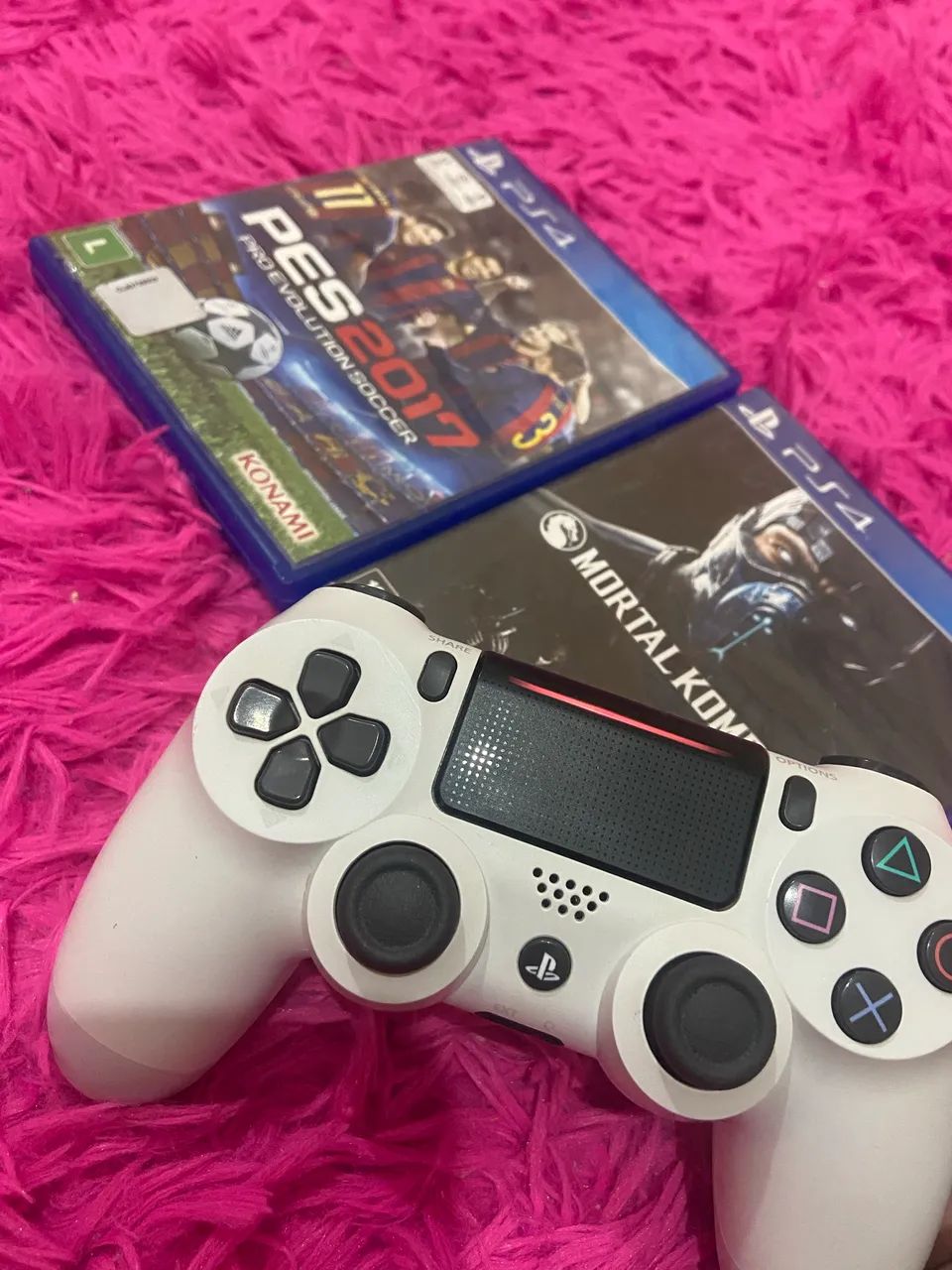 Controle ps4 original + jogos 