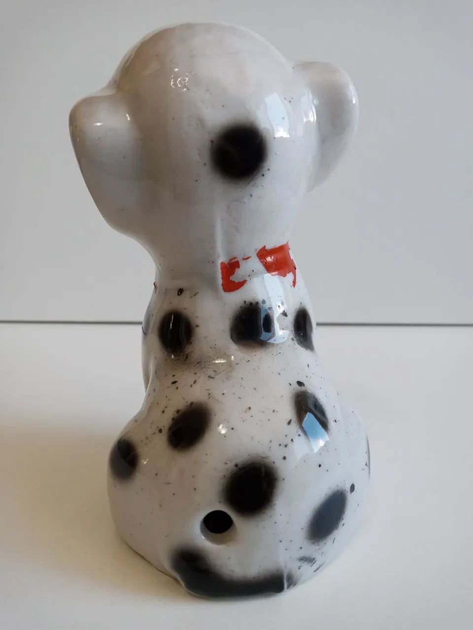 Bibelô Anos 80 Escultura antiga cachorro  rica em detalhes de coleção linda. - Foto 4