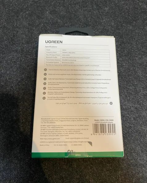 Adaptador USB Bluetooth Ugreen 5.3 - Foto 2