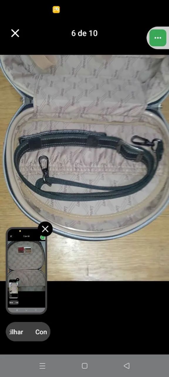 Frasqueira para maquiagem  - Foto 4
