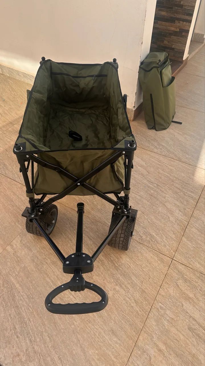 Carrinho Dobrável TMZ Reforçado - novo - Foto 3