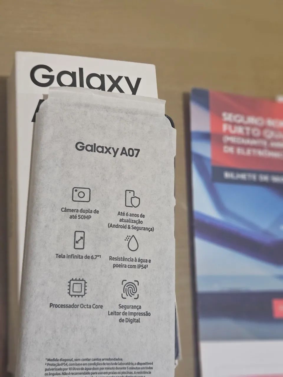 OPORTUNIDADE! CELULAR SAMSUNG A07 COM NF E SEGURO! - Foto 3