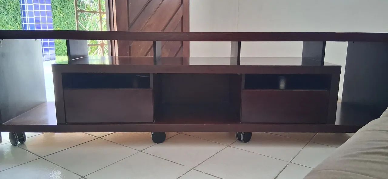 Rack de madeira maciça  - Foto 4