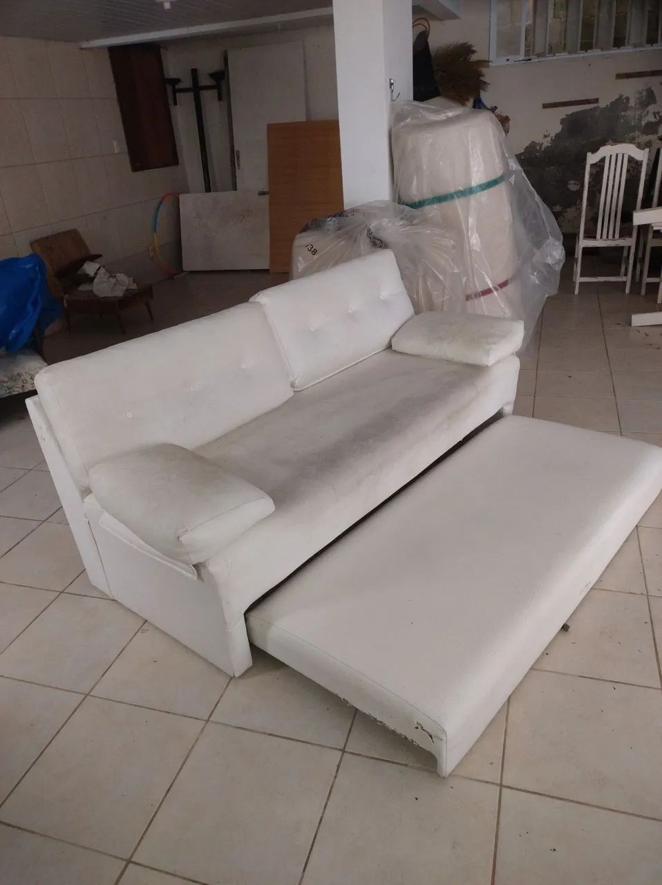 Sofá cama e poltrona reclinável  - Foto 4