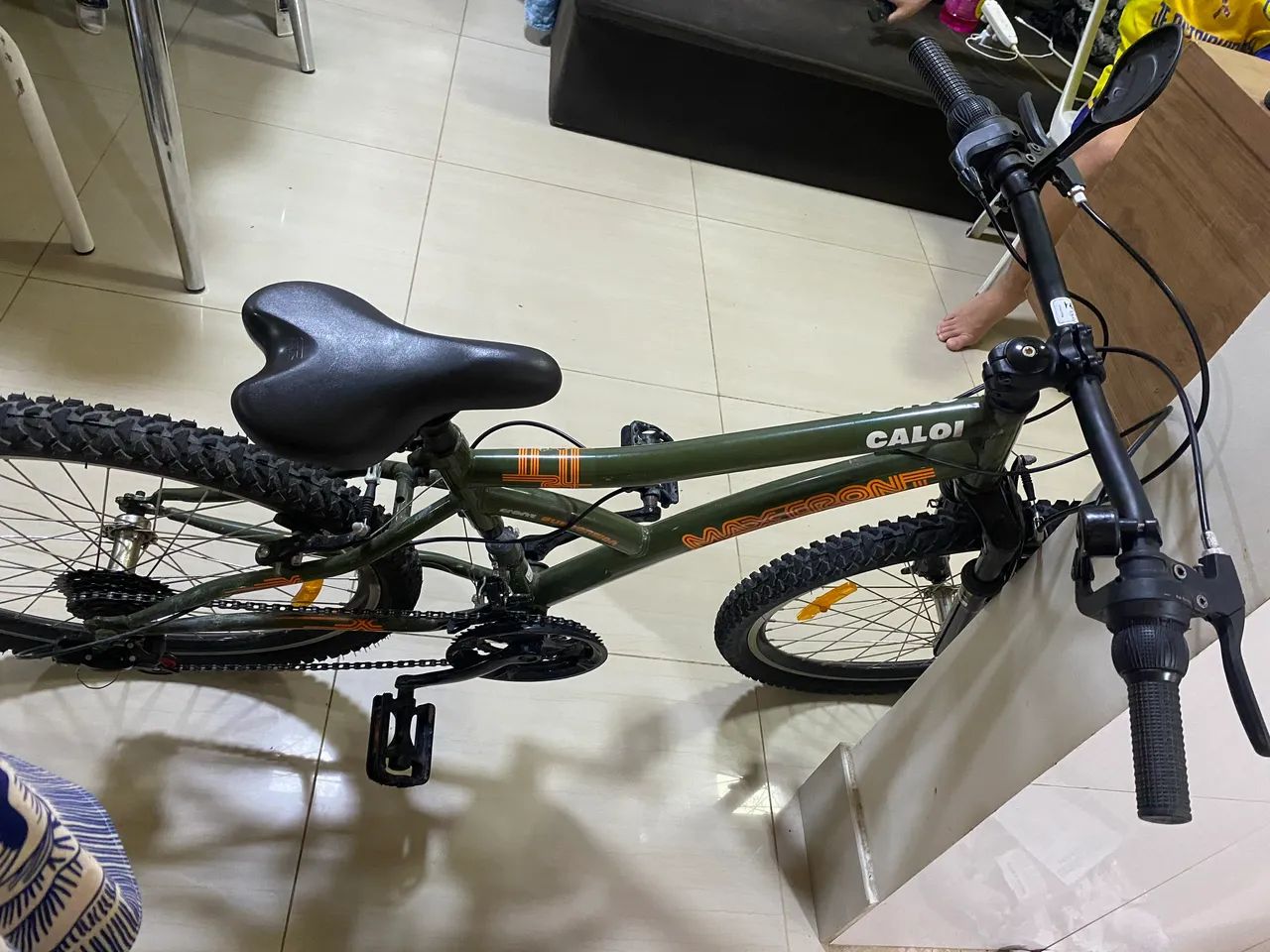 Bicicleta Caloi Max front  - Foto 3