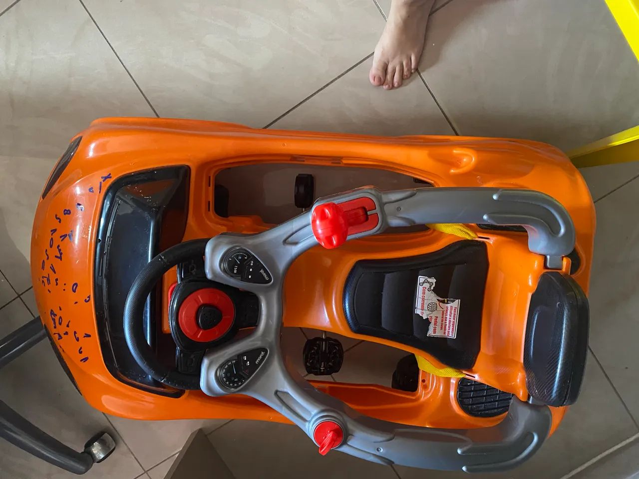 Carrinho pedal