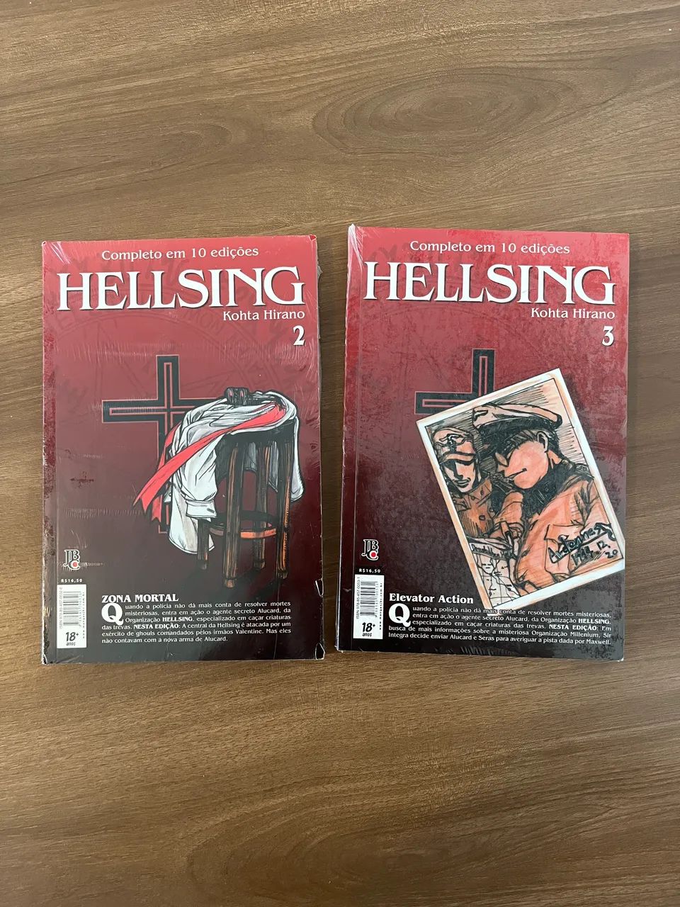Hellsing Vol. 2 e 3 LACRADOS
