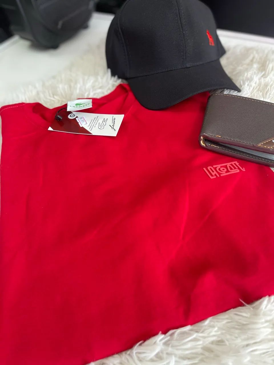 Kit camisa carteira e boné presente dos dias pias - Foto 3