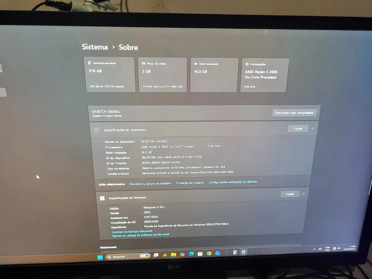 Pc gamer mais monitor  - Foto 2