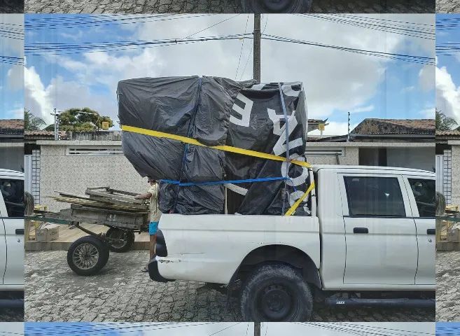 Frete com carreto disponível