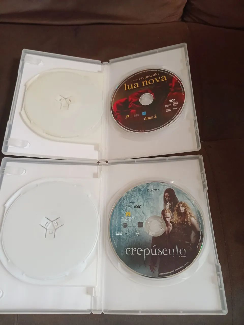 DVDS CREPÚSCULO E LUA NOVA EDIÇÃO ESPECIAL DE COLECIONADOR EM EXCELENTE ESTADO  - Foto 4