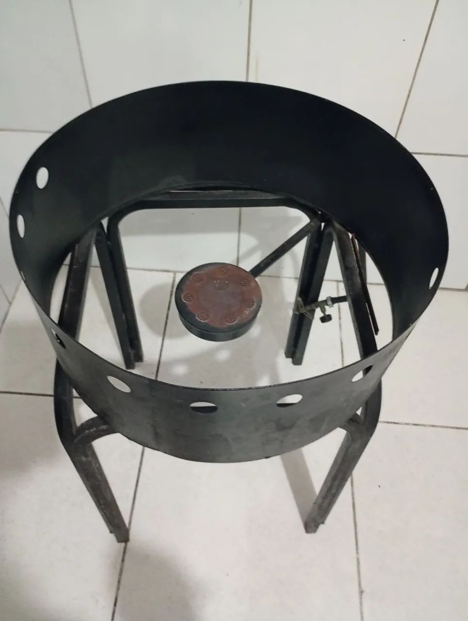 Fritadeira  a   gás com o registro  - Foto 4