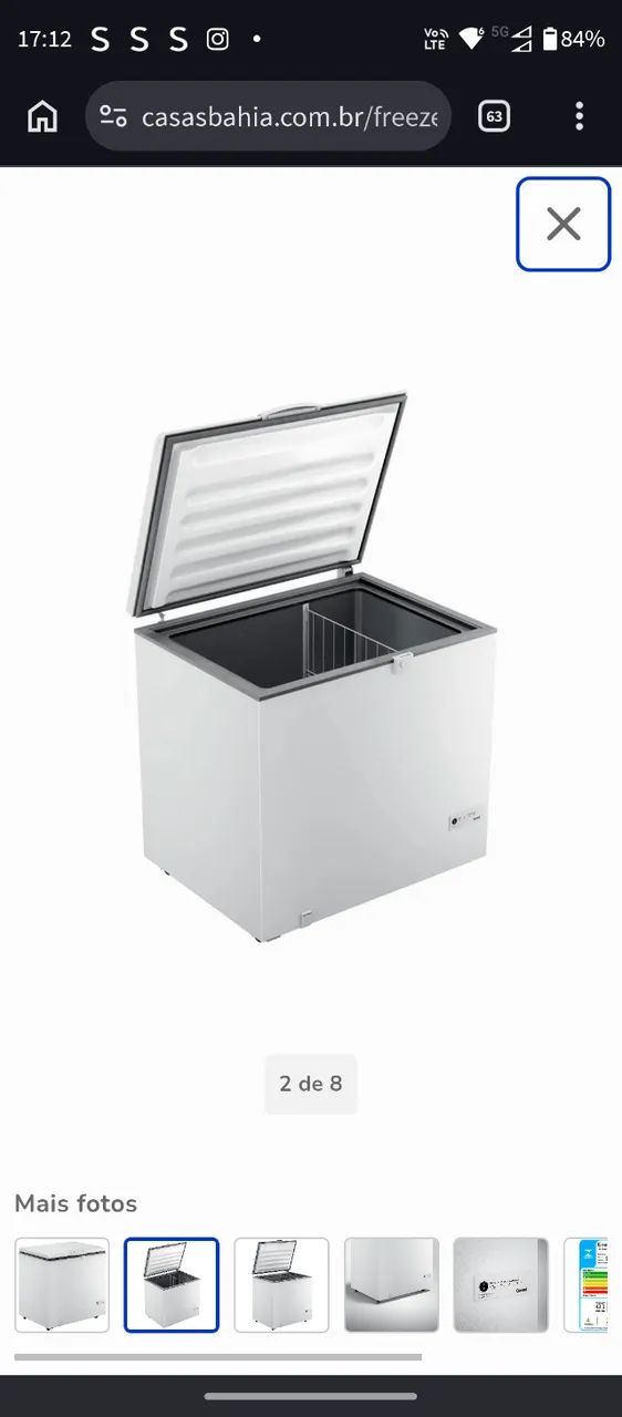 Freezer Consul vertical - Foto 4
