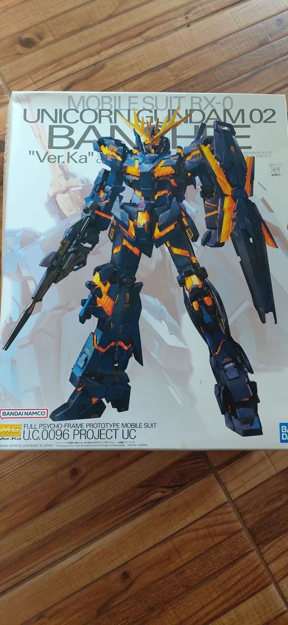 Mg Banshee Gundam ver.ka Bandai 