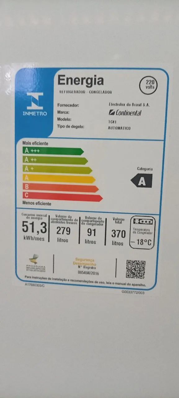 Geladeira Continental TC41 220w - Foto 4