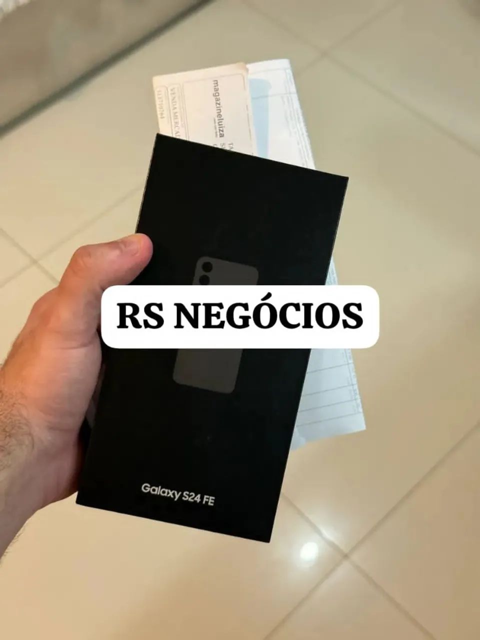 S24 FE 5G 128gb, Lacrado + NF (Até 12x)
