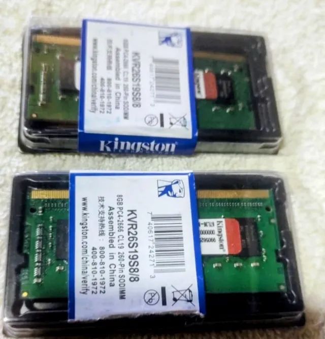Memoria ddr4 de 8gb kingston de notebook na caixa - Foto 2