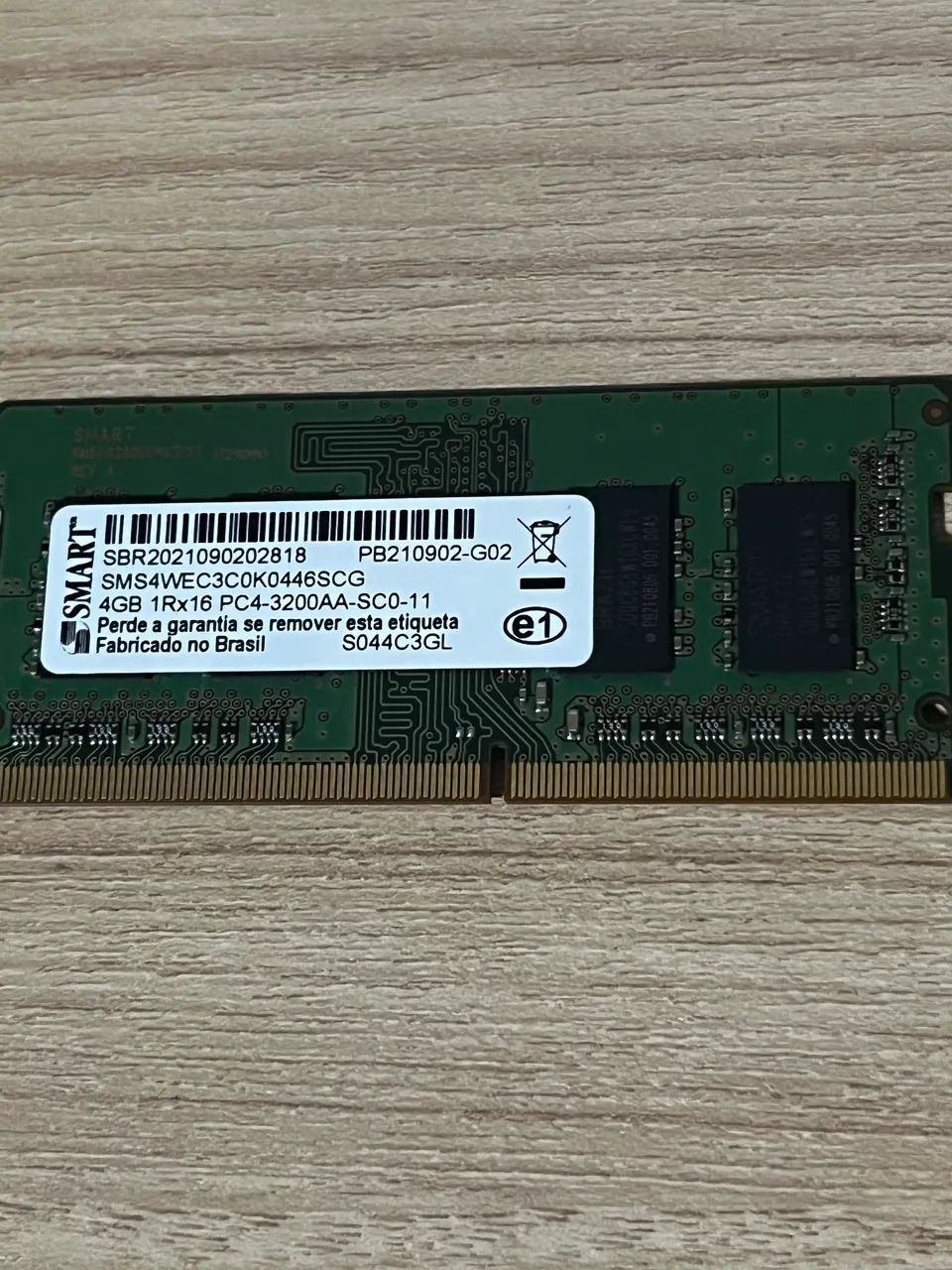 Memória DDR4 4GB 3200 - Memória RAM - Esplanada dos Barreiros, São