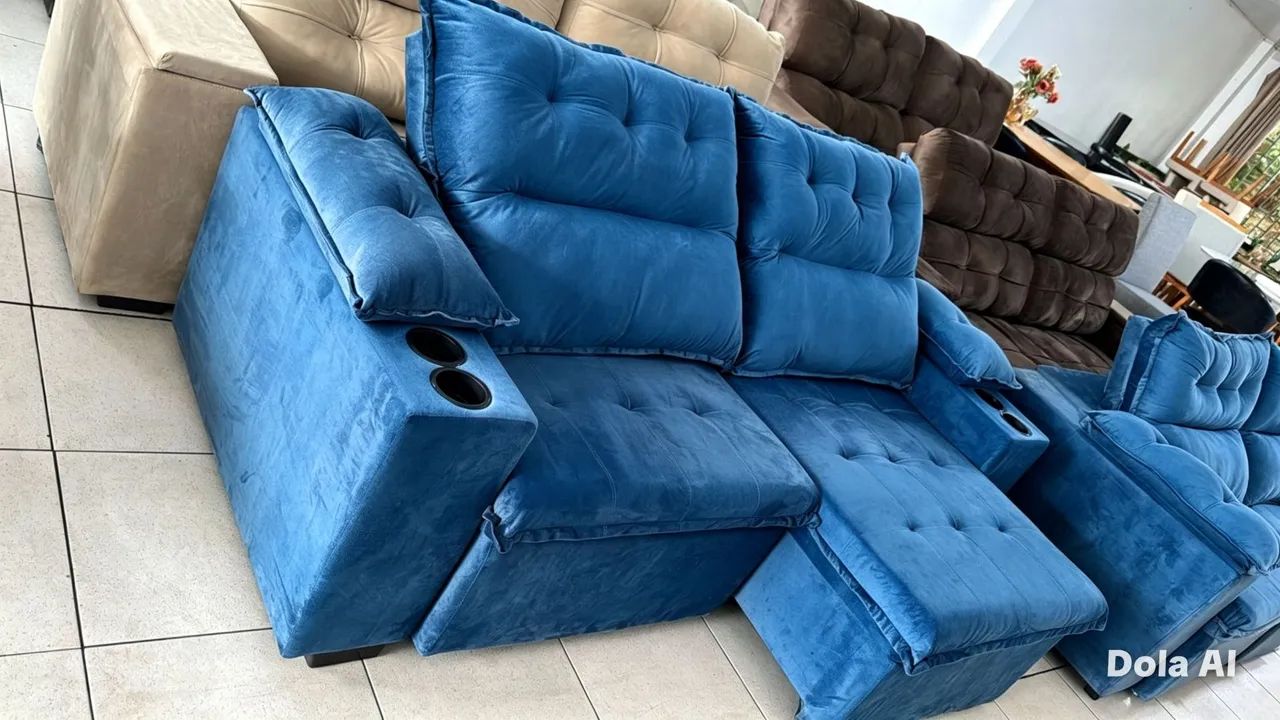 Sofá maior feirao de estofados! - Foto 3