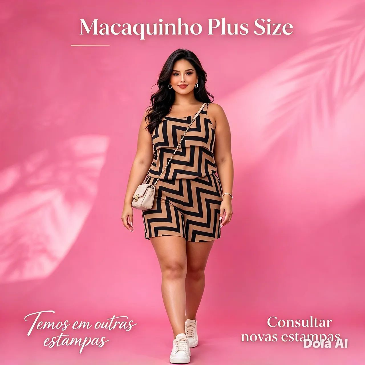 Macaquinho plus size