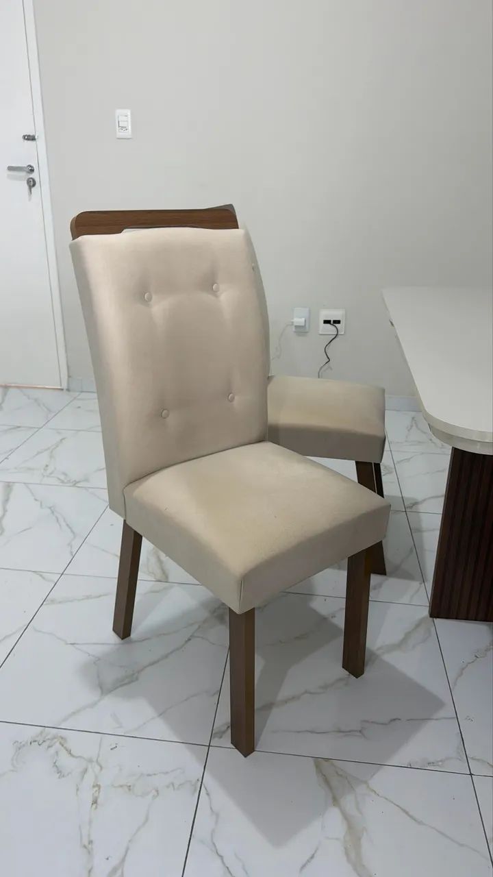 Mesa de jantar com 4 cadeiras - Foto 5