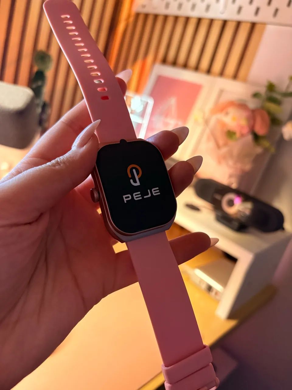 Smartwatch Peje ZW01 Rosa - Foto 3