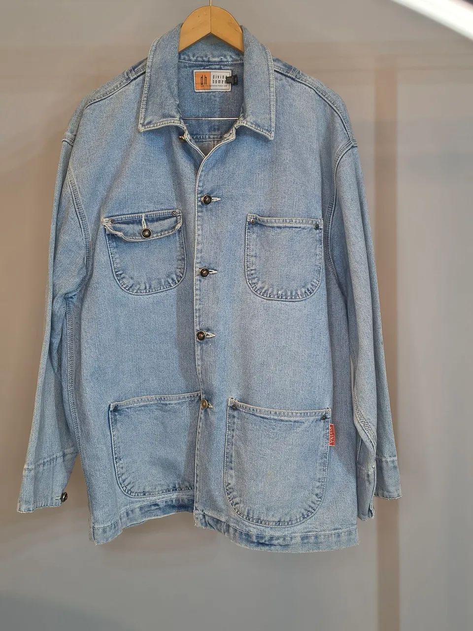 Casaco Jeans masculino 