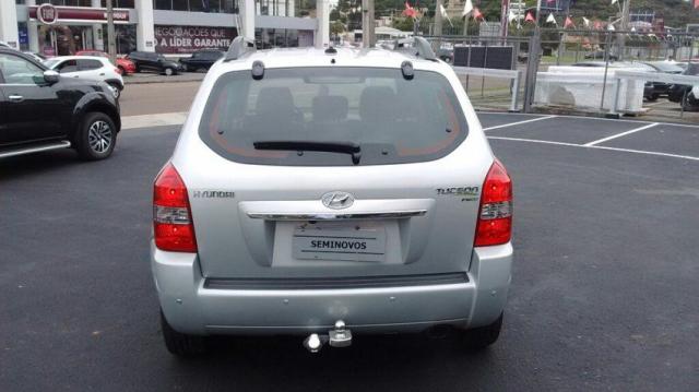 HYUNDAI TUCSON GLS 4X2 2.0 16V AT FLEX Prata 2014/2015 - Foto 10