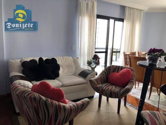 Apartamento com 3 dormitórios à venda, 150 m² por r$ 550.000,01 - vila bastos - santo andr - Foto 13