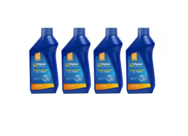 Óleo Petrol SAE 15w40 Api-Sl Semi-sintético