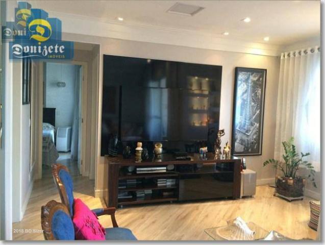 Apartamento com 3 dormitórios à venda, 89 m² por r$ 590.000,10 - cerâmica - são caetano do - Foto 3