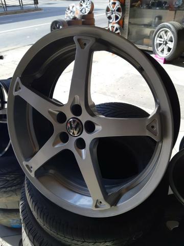 Rodas aro 19 para Golf, Polo, SpaceFox, Fox, Crossfox entre outros carros na furação