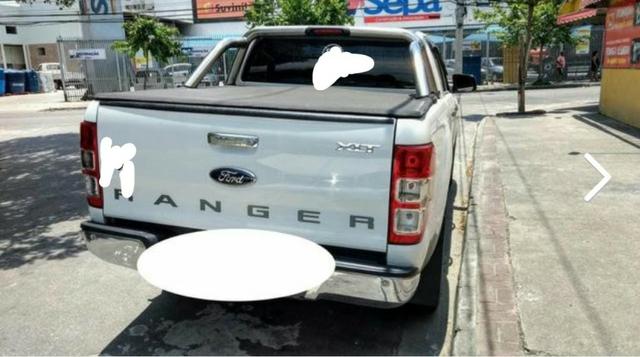 Ranger XLT cabine dupla com santo antonio 2014 c/ GNV - Foto 4