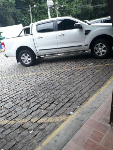 Ranger XLT cabine dupla com santo antonio 2014 c/ GNV - Foto 3
