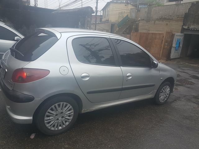 Peugeot 206 flex 2007 pra sair hoje - Foto 8