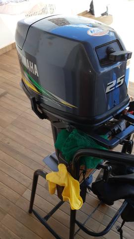 Barco com motor 25 - Foto 3