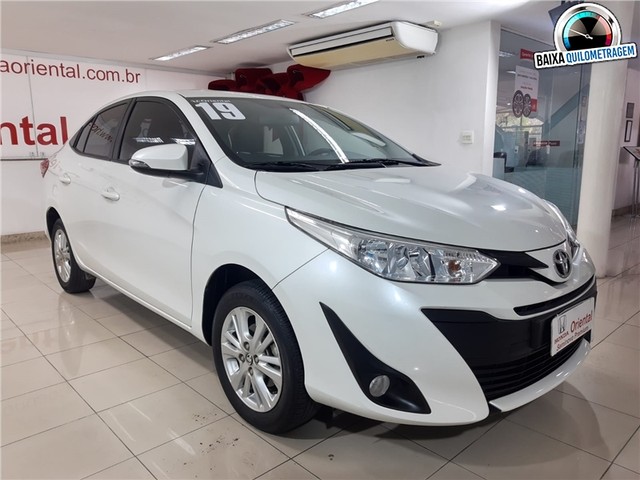 TOYOTA YARIS 2019 1.5 16V FLEX SEDAN XL PLUS TECH MULTIDRIVE