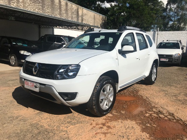 DUSTER DYNAMIQUE 2.0 16V HI-FLEX 2016 CAMBIO AUTOMÁTICO BRANCA COMPLETO