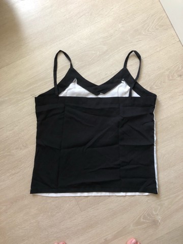 Camiseta social bicolor - Foto 2