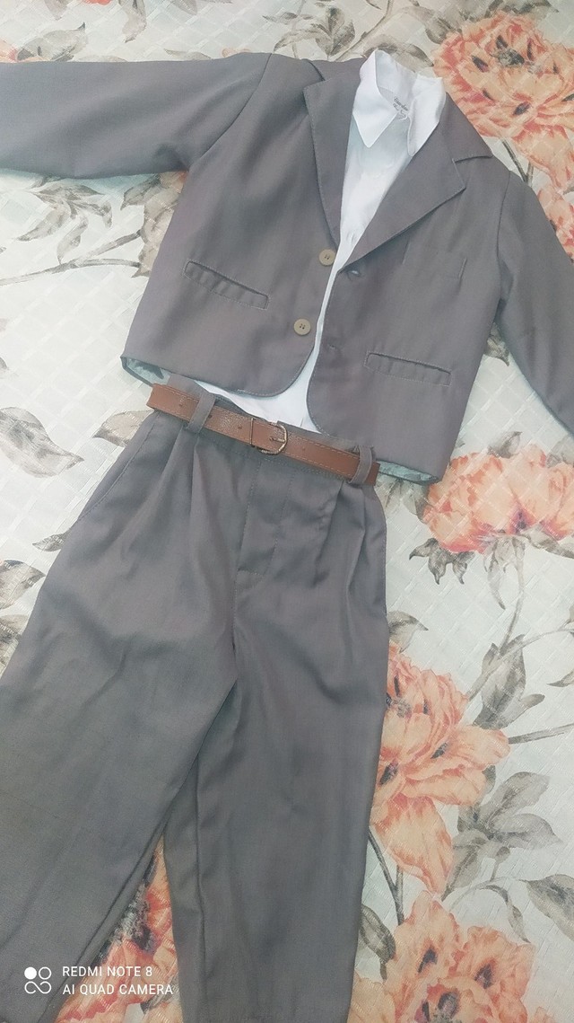 Sapato social infantil número 25 e terno social tamanho 2 anos - Artigos  infantis - Loteamento Jardim das Águas, Sumaré 1010313480 | OLX