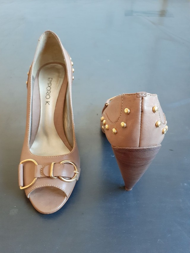 Sapato bege Emporio K - Foto 2