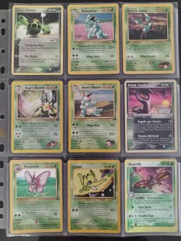 Pack de Cartas Tcg Pokémon Tipo Planta/Inseto